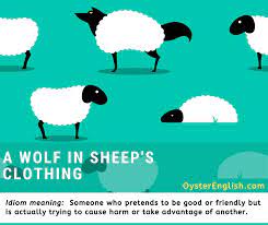 a wolf in sheep s clothing meaning