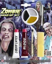zombie makeup kit by widmann 01144