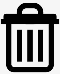 trash can icon free delete icon png