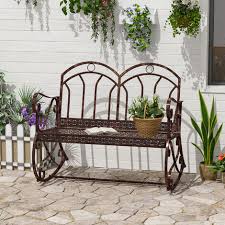 Outsunny Rocking Chair Swing Bench