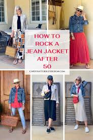 how to rock a jean jacket after 50