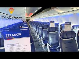 southwest airlines boeing 737 max seat