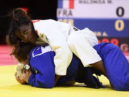 Argento amaro per la judoka francese. Judo Madeleine Malonga Vice Championne Du Monde Chez Les 78 Kg