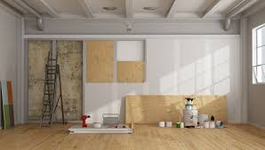 interior wooden walls restoration and