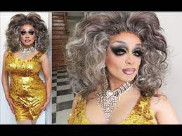 full drag queen makeup transformation