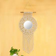 Hand Knotted Macrame Cotton Wall