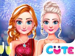frozen princess new years eve game