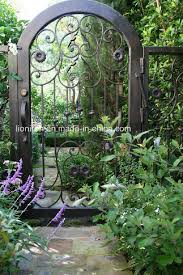 Garden Arch Wrought Iron Gate Designs