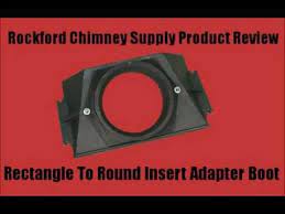 Wood Stove Chimney Adapter Boot