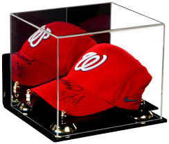 Acrylic Baseball Cap Display Case With