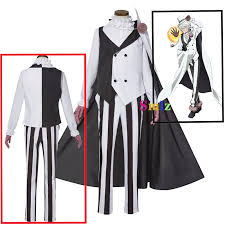 Anime Bungo Stray Dogs Cosplay Nikolai Gogol Cosplay Costume Dazai Osamu  Black White Cosplay Adult Halloween Carnival Uniforms| | - AliExpress