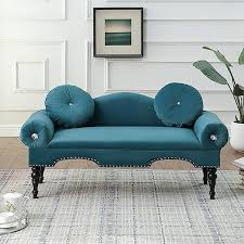 Rolled Arms Small Sofa Couch