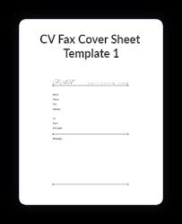 free fax cover sheets templates myfax