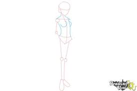 how to draw anime body ver 2 drawingnow