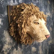 Custom Faux Lion Head 1 Of A Kind