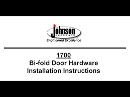 1700 series bi fold door hardware