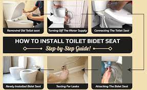 bidet toilet seat installation a step
