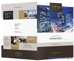 35 Best Hotel Brochure Print Templates 2017 Frip In