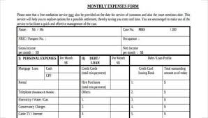 Free 9 Sample Personal Expense Forms In Pdf Word