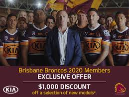 The brisbane broncos rugby league football club ltd., commonly referred to as the broncos, are an australian professional rugby league football club based in the city of brisbane. Brisbane Broncos Member Offer Toowoomba Kia