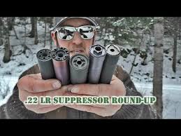 22 Lr Suppressor Round Up 5 Cans Shot Back To Back Youtube