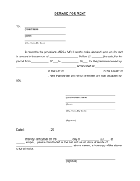 40 strong demand letter templates free