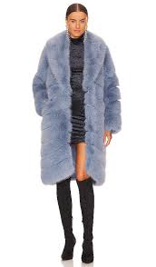 Ow Collection Copenhagen Faux Fur Coat