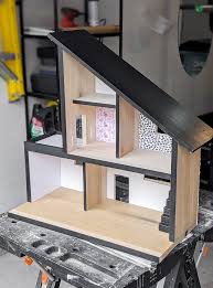 Modern Wooden Dollhouse