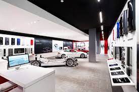 Inside Tesla Showroom Tesla