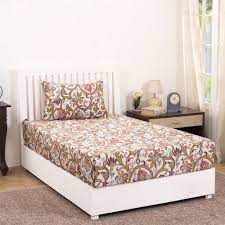 Cotton Single Bed Sheet Size 90 X 190