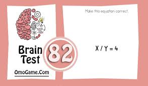 brain test level 82 answer and