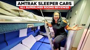amtrak sleeper car room tour