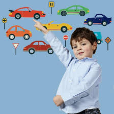 Cool Cars Wall Decals Stickers