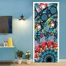 3d Stained Glass Window Self Adhesive