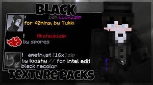 the best black texture packs for