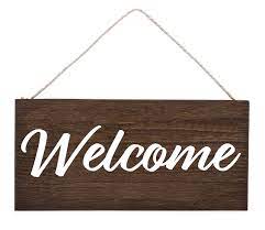 Amazon.com: Welcome Sign for Front Door - Welcome Signs for Front Porch -  Outdoor Welcome Signs for Porch - Front Porch Decor Farmhouse Decorations -  Door Decorations - Porch Signs and Decor