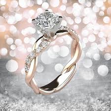 ring zircon sparkling diamond ring