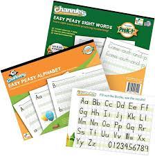 Today's mother's day plaza is here! Buy Channie S Easy Peasy Alphabet Sight Words Workbooks For Pre Kindergarten 1st Grade Elementary School Students 2 Pack Online In Turkey B07rybhtjs