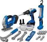 Deluxe Power Tools Toy Set For Kids 20 pc, Ages 3+ Mastercraft