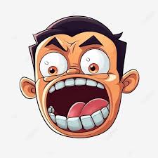 big mouth cartoon character cartoon