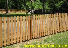 Eads Fence Co Wood Picket Fences