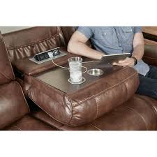 homefare dual recliner sofa with drop