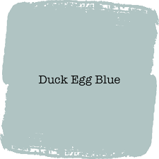 Vintage Paint Duck Egg Blue