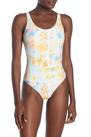 Onia Kelly Tropical Print One Piece Swimsuit Hautelook