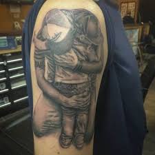 Keep the bond with your old man tight with matching father and daughter tattoos like these! 150 Cool Father Son Tattoos Ideas 2021 Symbols Quotes Baby Designs For Dads