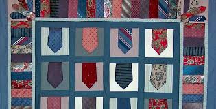 neckties make a great quilt for a man