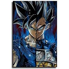 Ultra instinct (身み勝がっ手ての極ごく意い migatte no gokui, lit. Amazon Com Wenin Goku And Vegeta Ultra Instinct Drawing Canvas Art Poster And Wall Art Picture Print Modern Family Bedroom Decor Posters Posters Prints
