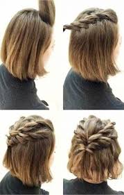 Braids are never out of style, and girls can flaunt their best looks with braids. Wedding Simple Hairstyles For Girls With Short Hair Addicfashion