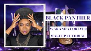 black panther wakanda forever makeup