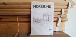 Full Double Ikea Noresund Bed Frame